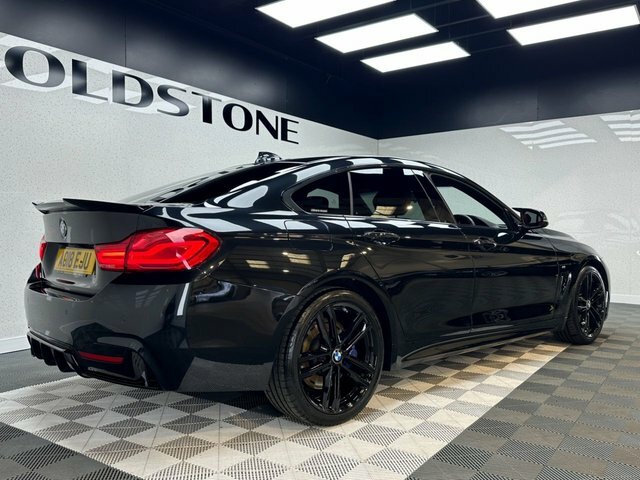 BMW 4 Series Gran Coupe 2.0 420D M Sport Hatchback Euro 6 Black #5
