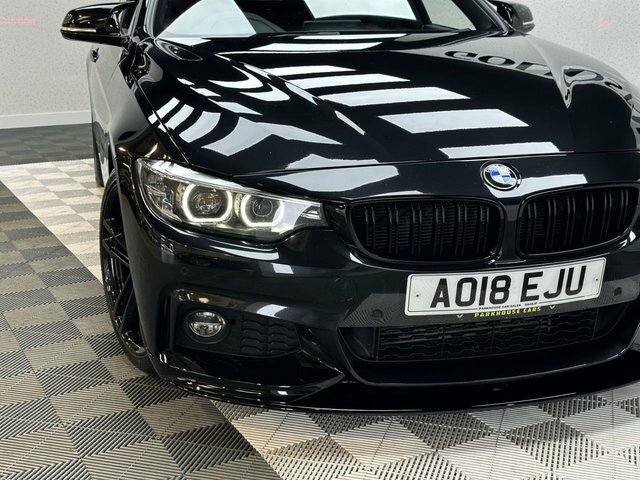 BMW 4 Series Gran Coupe Hatchback White #11