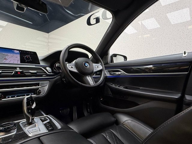 BMW 7 Series 730D Xdrive Mht Blue #45