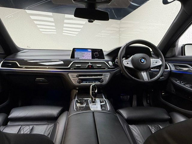 BMW 7 Series 730D Xdrive Mht Blue #12