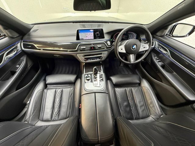 BMW 7 Series 730D Xdrive Mht Blue #11