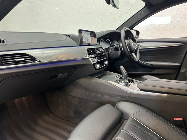 BMW 5 Series 2.0 520I M Sport Touring Euro 6 S Blue #3