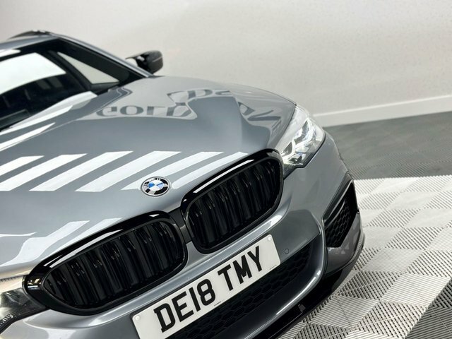 BMW 5 Series 2.0 520I M Sport Touring Euro 6 S Blue #6