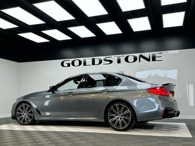 BMW 5 Series 3.0 530D M Sport Saloon Xdrive Eur Blue #2