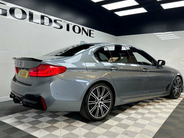 BMW 5 Series 3.0 530D M Sport Saloon Xdrive Eur Blue #5
