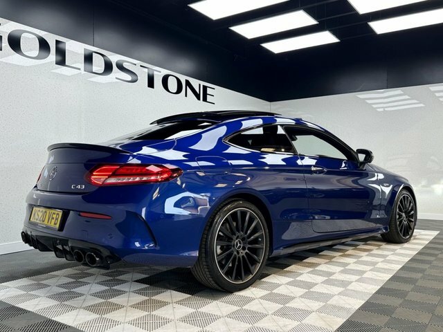 Mercedes-Benz C Class 3.0 C43 V6 Amg Premium Plus Coupe G-t Blue #4