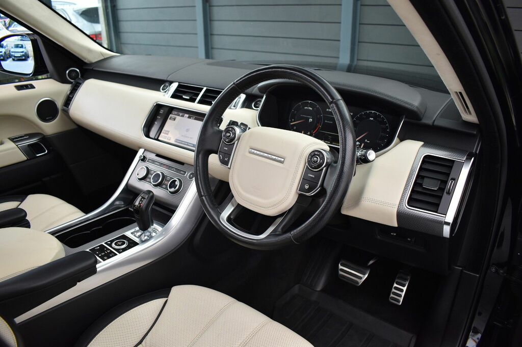 Land Rover Range Rover Sport 5.0 V8 Dynamic Suv 4 CR09HEY Black #2