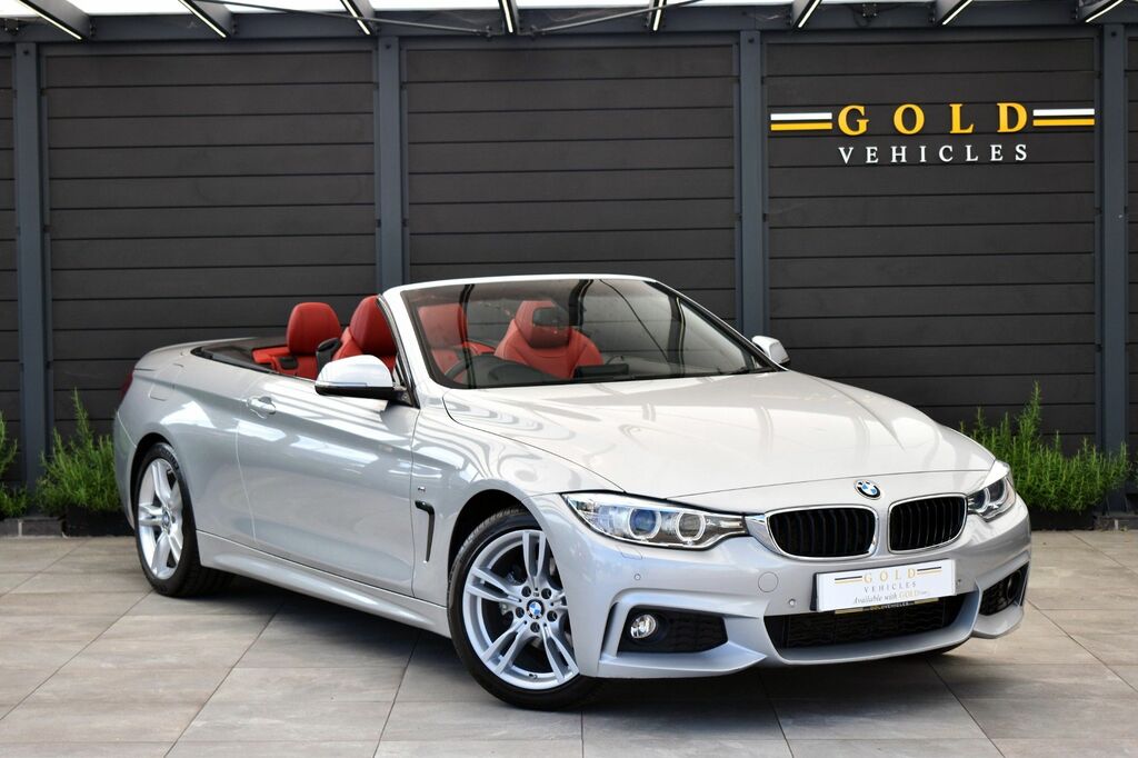 BMW 4 Series 2.0 420I M Sport Convertible Eur Silver