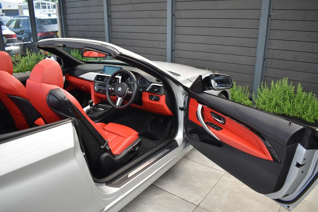BMW 4 Series 2.0 420I M Sport Convertible Eur Silver #5