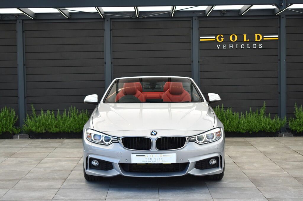 BMW 4 Series 2.0 420I M Sport Convertible Eur Silver #4