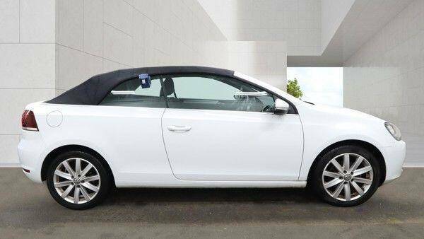 Volkswagen Golf 1.6 Tdi Bluemotion Tech Se Cabriolet Euro 5 Ss GL64EJV White #5