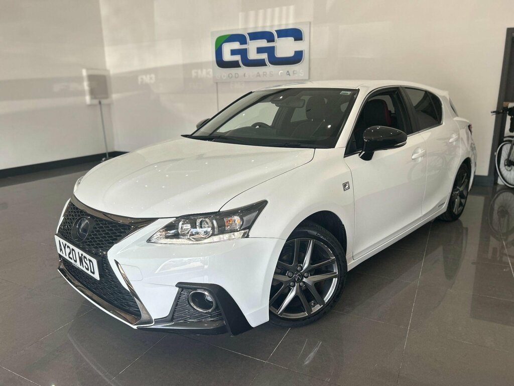 Lexus CT 1.8 200H F Sport E-cvt Euro 6 Ss White #6