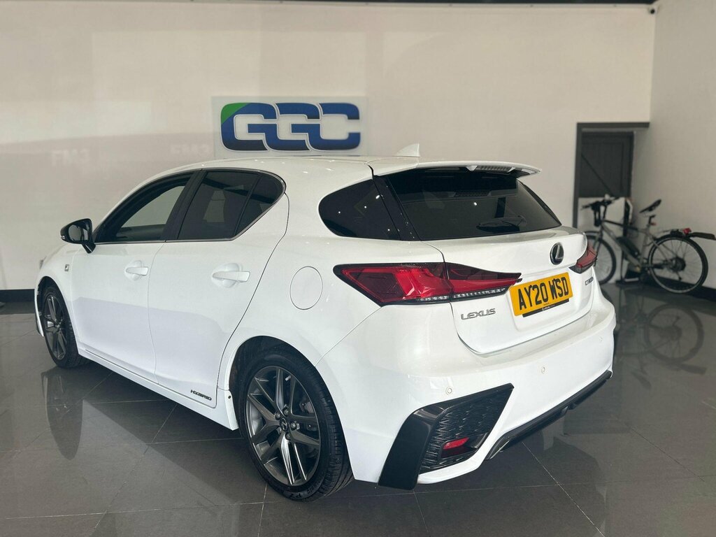 Lexus CT 1.8 200H Takumi E-cvt Euro 6 Ss White #7