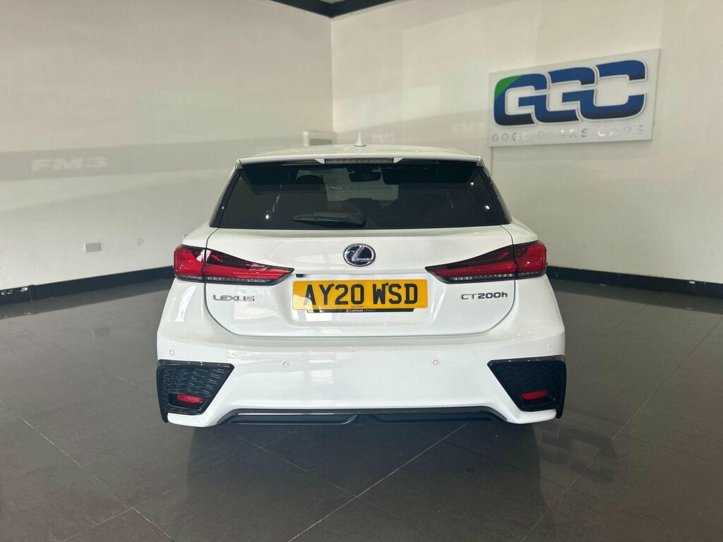 Lexus CT 1.8 200H F Sport E-cvt Euro 6 Ss White #5