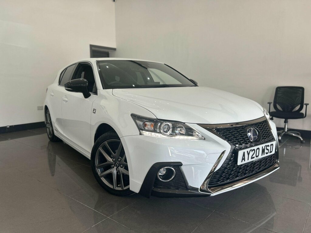 Lexus CT 1.8 200H Takumi E-cvt Euro 6 Ss White #8
