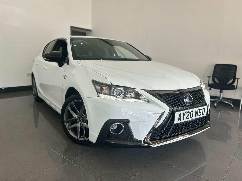 Lexus CT 1.8 200H F Sport E-cvt Euro 6 Ss White #3