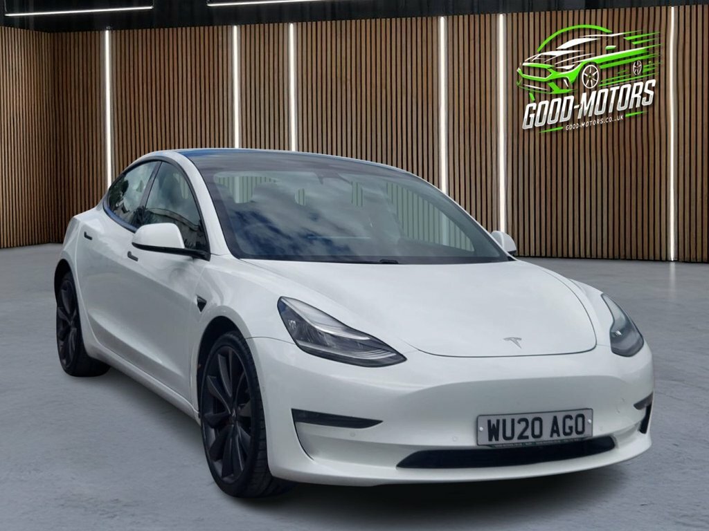 Tesla Model 3 Saloon WU20AGO White #5