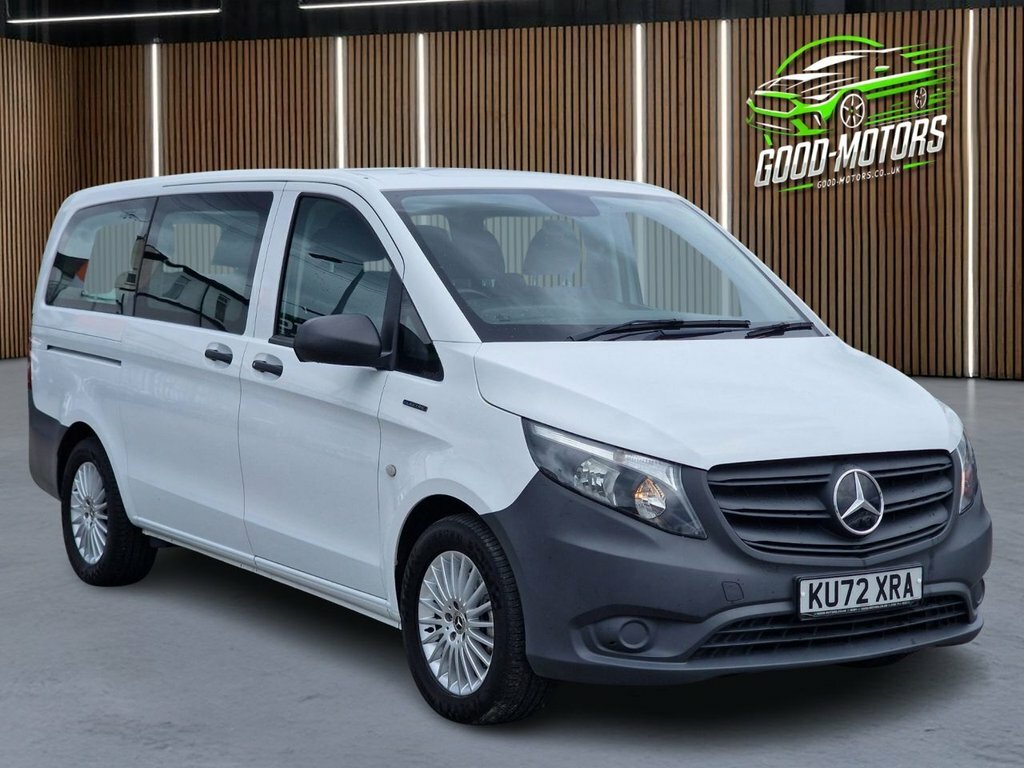 Mercedes-Benz eVito Minibus White #5