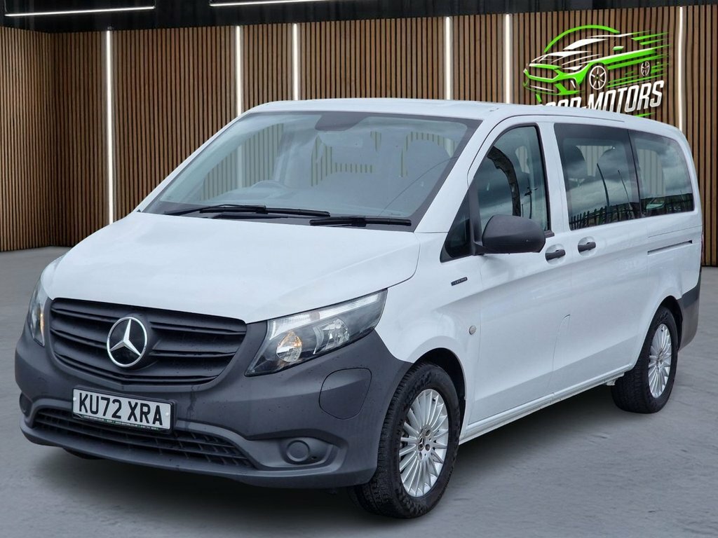 Mercedes-Benz eVito Minibus White #2