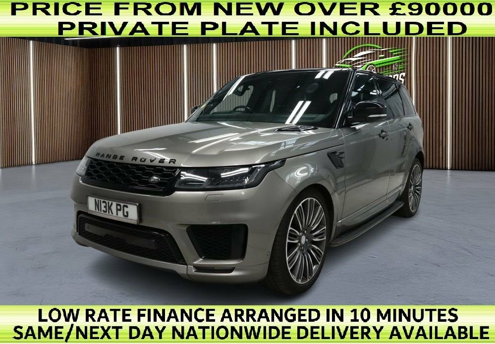 Land Rover Range Rover Sport Suv 5.0 P575 V8 Svr 4Wd Euro 6 Ss 202 Grey #1
