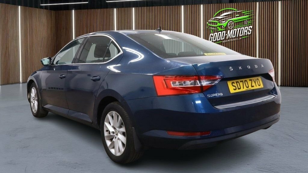 Skoda Superb 1.6L Se Technology Blue #5