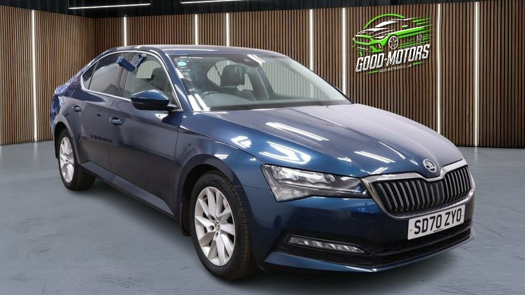 Skoda Superb 1.6L Se Technology Blue #2