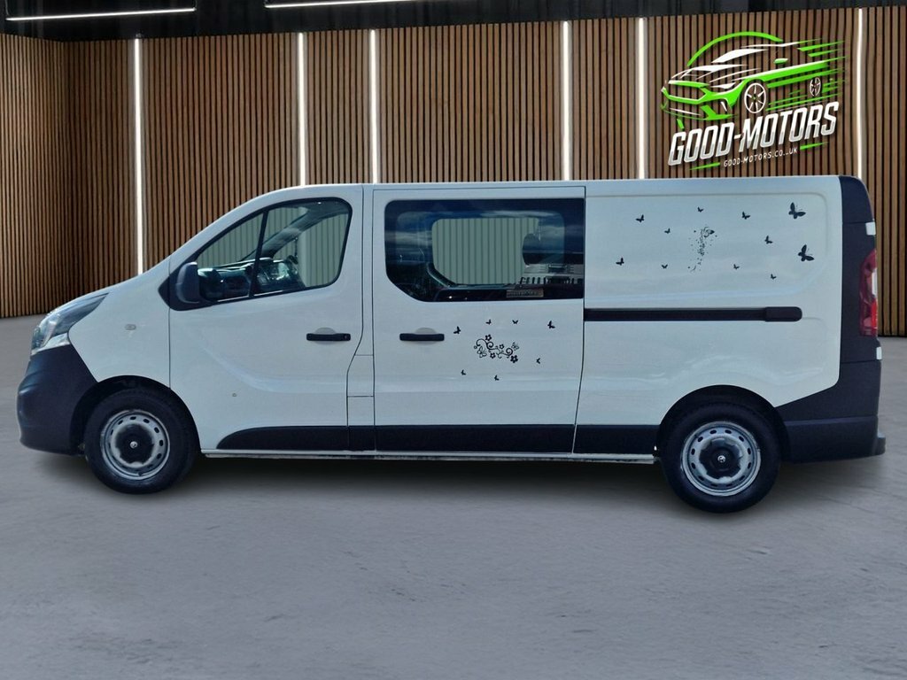 Vauxhall Vivaro 1.6 Cdti 2900 Sportive Panel Van Silver #9