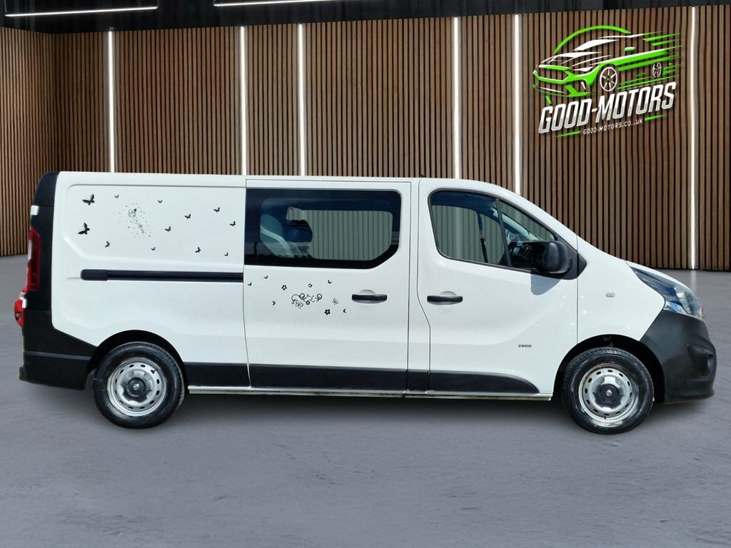 Vauxhall Vivaro 1.6 Cdti 2900 Sportive Panel Van Silver #5