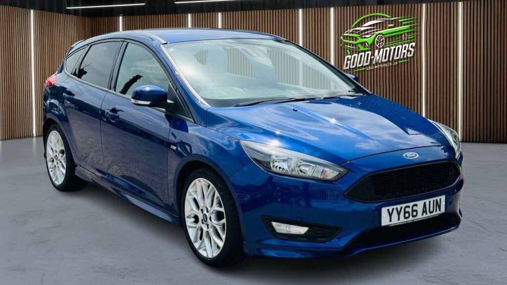 Ford Focus 1L St-line Blue #4