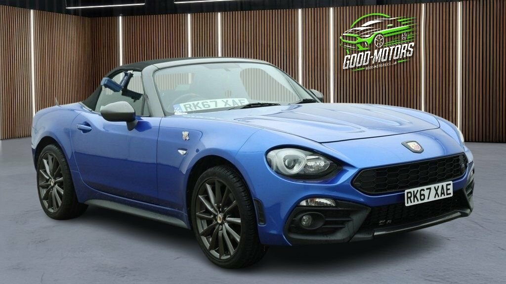 Abarth 124 Spider Convertible Blue #2