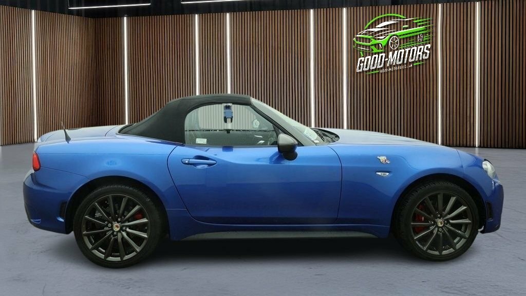 Abarth 124 Spider Convertible Blue #4