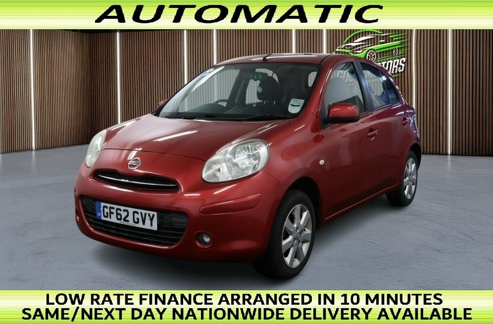 Nissan Micra 1L Acenta Red