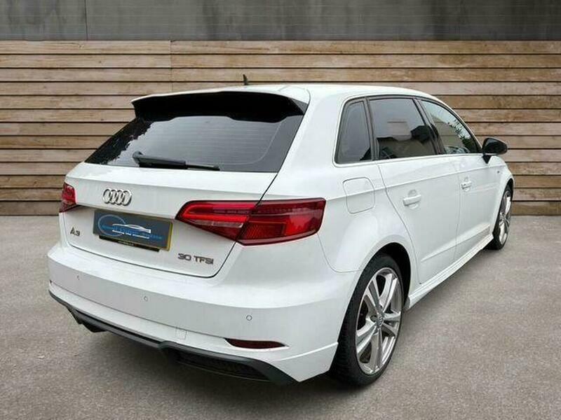 Audi A3 2.0 Tfsi Black Edition Sportback S Tronic Quattro Blue #7