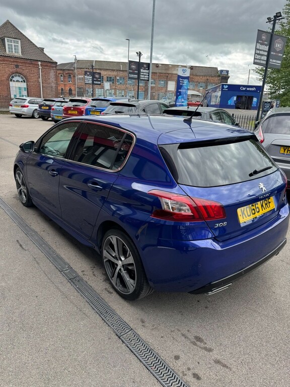 Peugeot 308 1.6 Bluehdi Gt Line Euro 6 Ss Blue #4