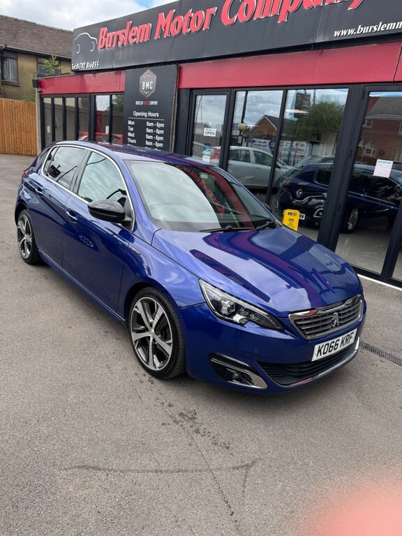 Peugeot 308 1.6 Bluehdi Gt Line Euro 6 Ss Blue