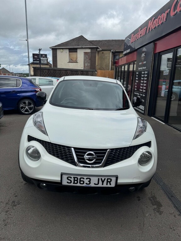 Nissan Juke 1.6 N-tec Euro 5 17In Alloy White #6