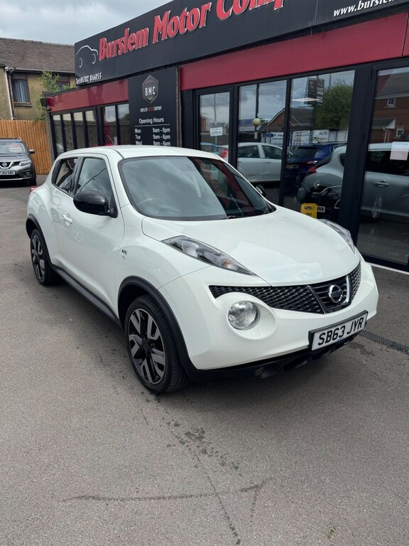 Nissan Juke 1.6 N-tec Euro 5 17In Alloy White
