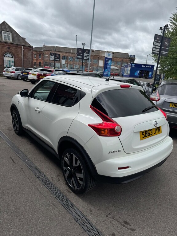 Nissan Juke 1.6 N-tec Euro 5 17In Alloy White #4