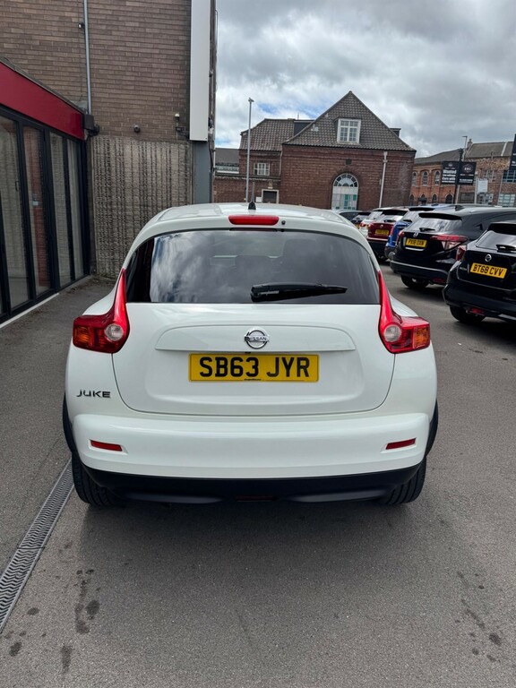 Nissan Juke 1.6 N-tec Euro 5 17In Alloy White #3