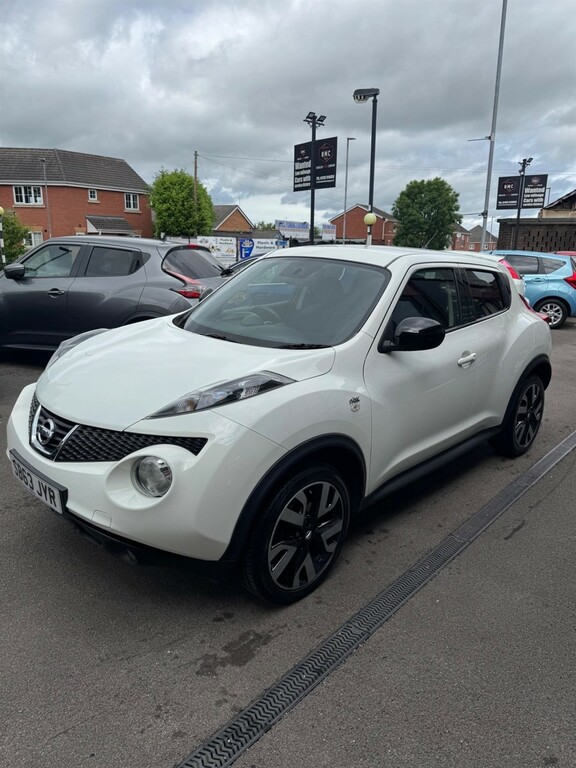 Nissan Juke 1.6 N-tec Euro 5 17In Alloy White #5