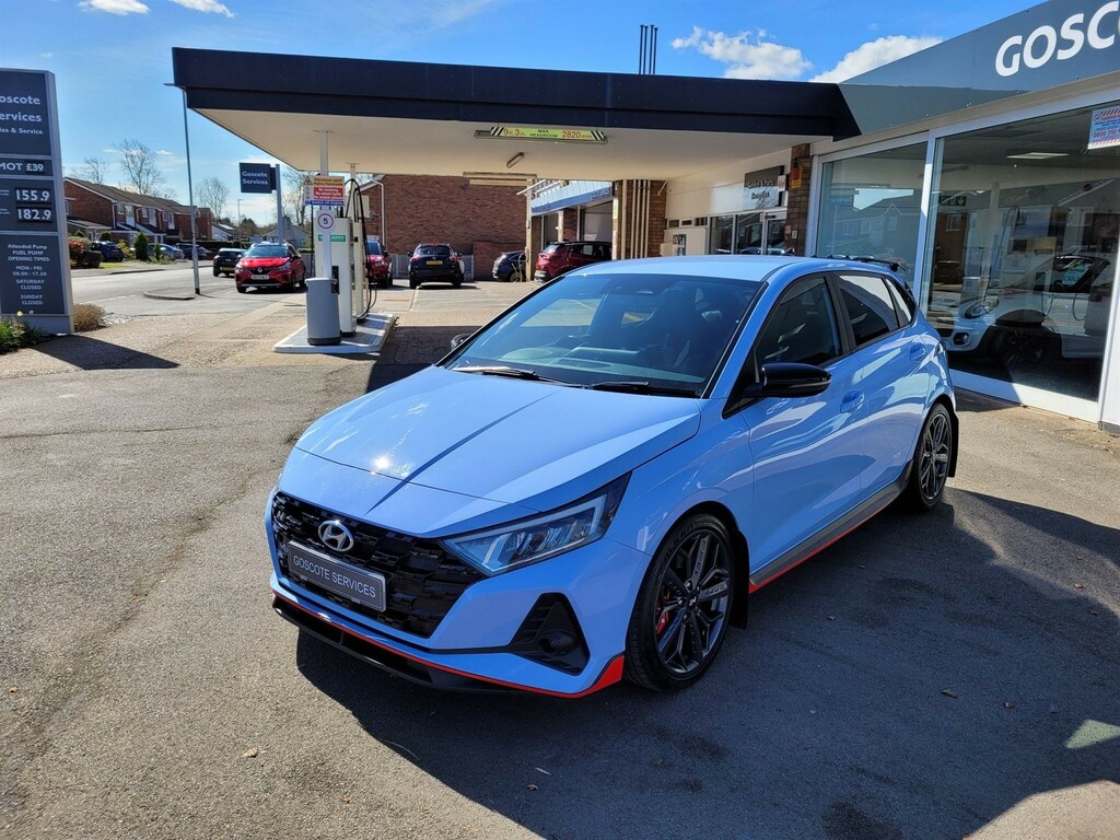 Hyundai I20 1.6 T-gdi N Euro 6 Ss VU22OLO Blue #4
