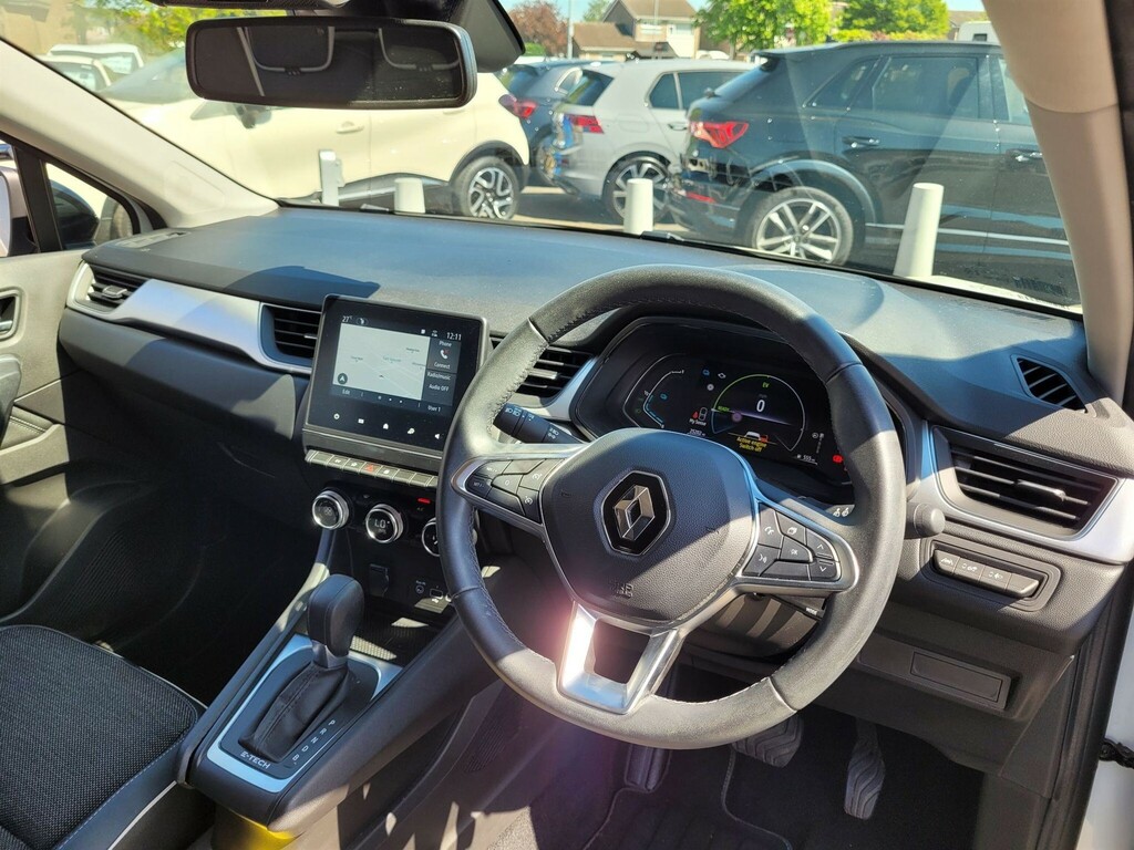 Renault Captur 1.6 E-tech Techno Euro 6 Ss EO23LNH White #2