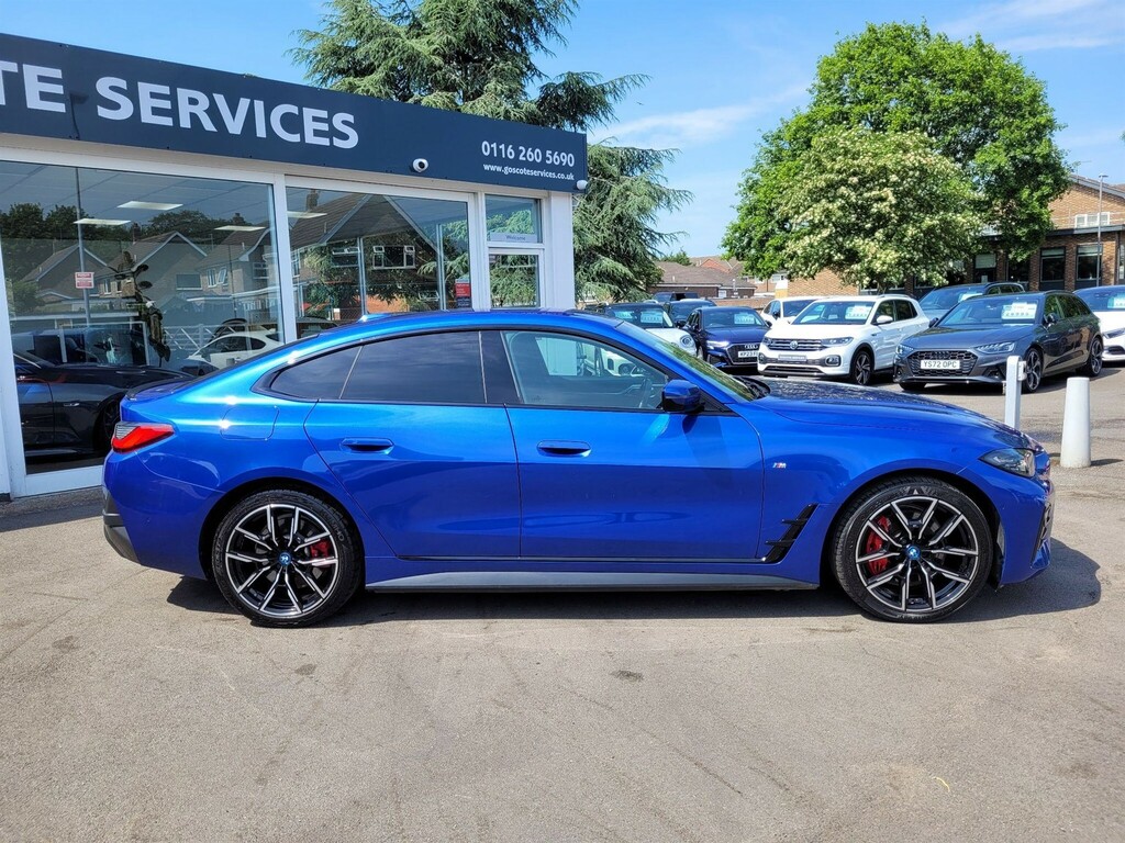 BMW i4 40 83.9Kwh M Sport Gran Coupe Ed PX23KHP Blue #3