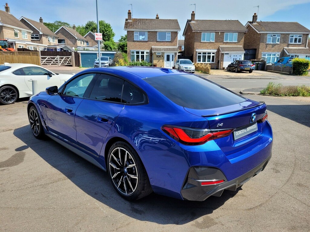 BMW i4 40 83.9Kwh M Sport Gran Coupe Ed PX23KHP Blue #6