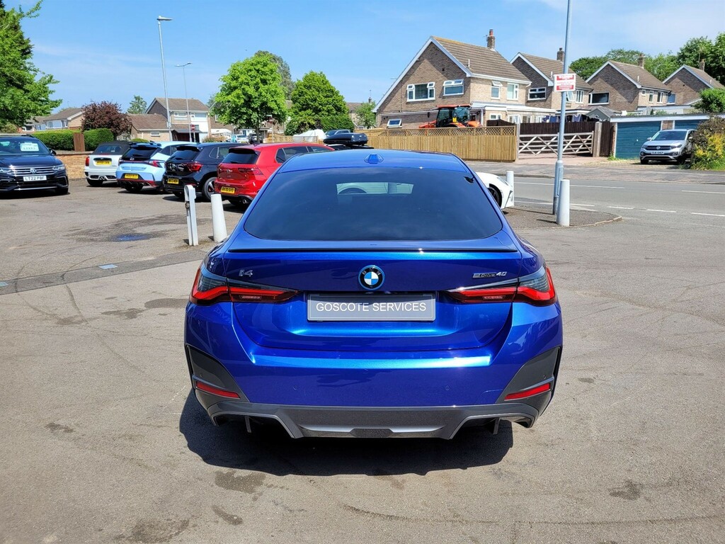 BMW i4 40 83.9Kwh M Sport Gran Coupe Ed PX23KHP Blue #5
