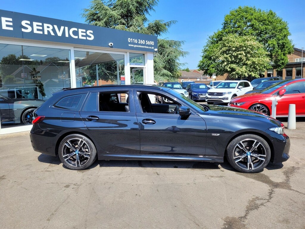 BMW 3 Series 2.0 12Kwh M Sport Touring Euro 6 Ss YB72ZDG Black #2
