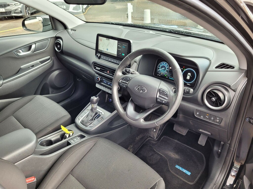 Hyundai Kona 1.6 H-gdi Premium Dct Euro 6 Ss YR72XTW Black