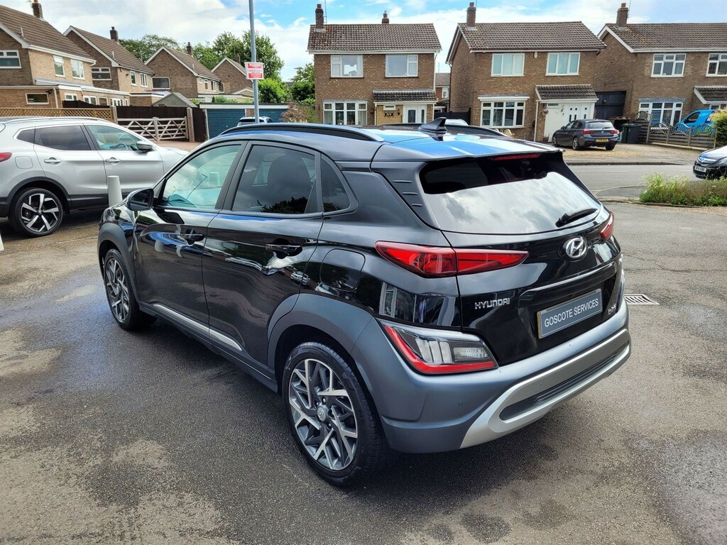 Hyundai Kona 1.6 H-gdi Premium Dct Euro 6 Ss YR72XTW Black #6