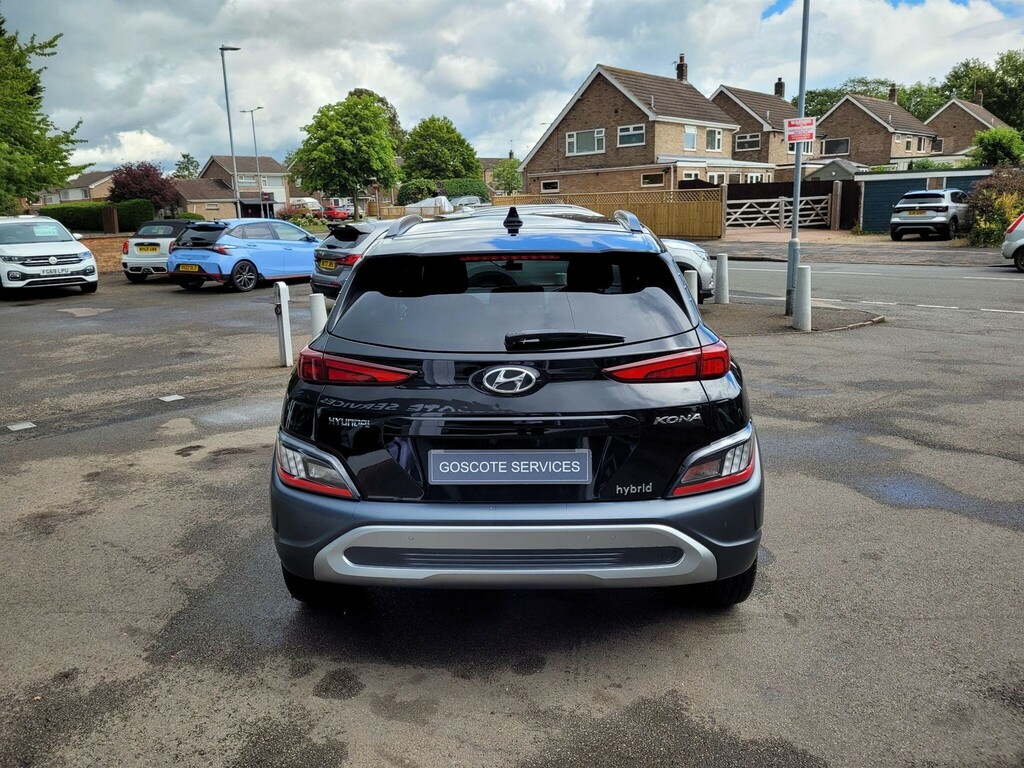 Hyundai Kona 1.6 H-gdi Premium Dct Euro 6 Ss YR72XTW Black #5