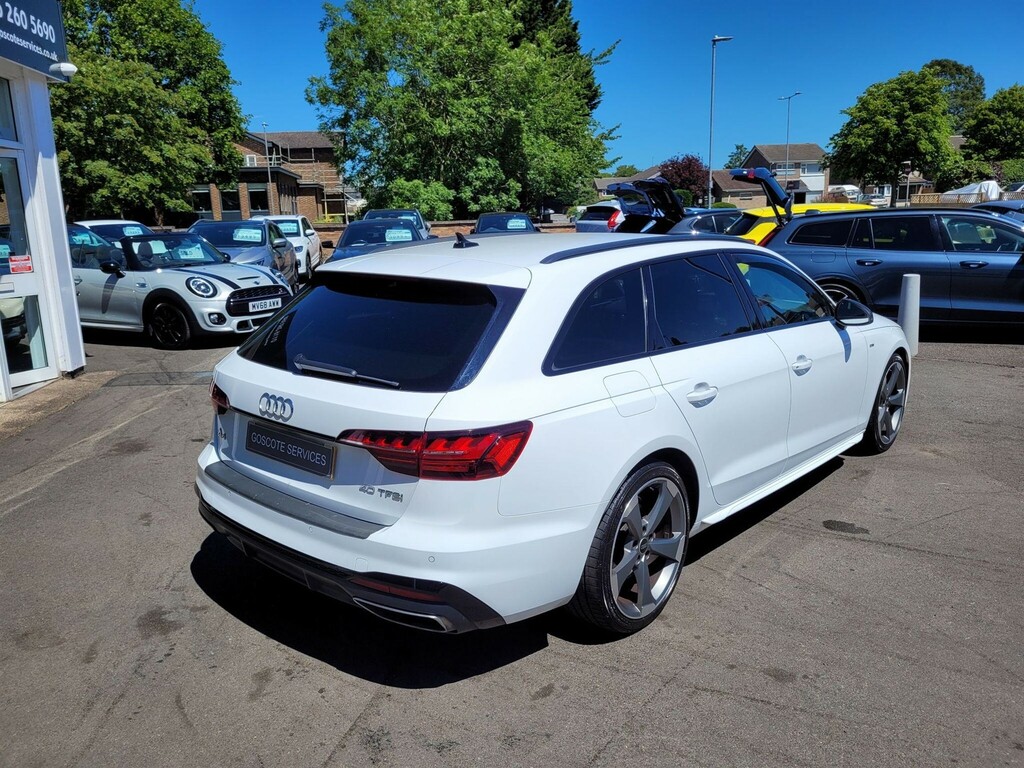Audi A4 Avant 2.0 Tfsi 40 Black Edition S Tronic Euro 6 Ss White #4